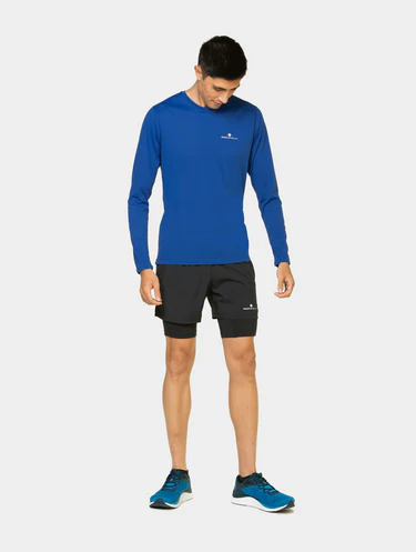 RONHILL Core Two-in-one Twin Short Black (Men's) - Image 2