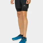 RONHILL Core Two-in-one Twin Short Black (Men's) - Image 3