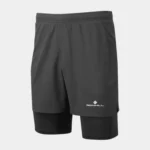 RONHILL Core Two-in-one Twin Short Black (Men's) - Image 5