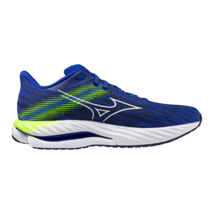 Mizuno WAVE INSPIRE 21 Running Shoe Reflex blue c/white/green gecko (Men's)