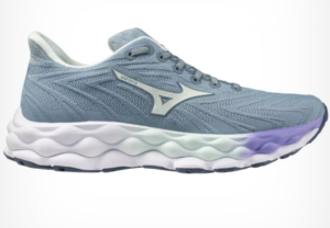 Mizuno Wave Sky 8 Running Shoe  Citadel/Mint/Purple (Women's)