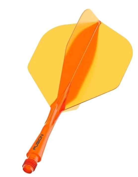 Winmau Fusion Dart Integrated Flight/ Shaft - Orange - Image 3