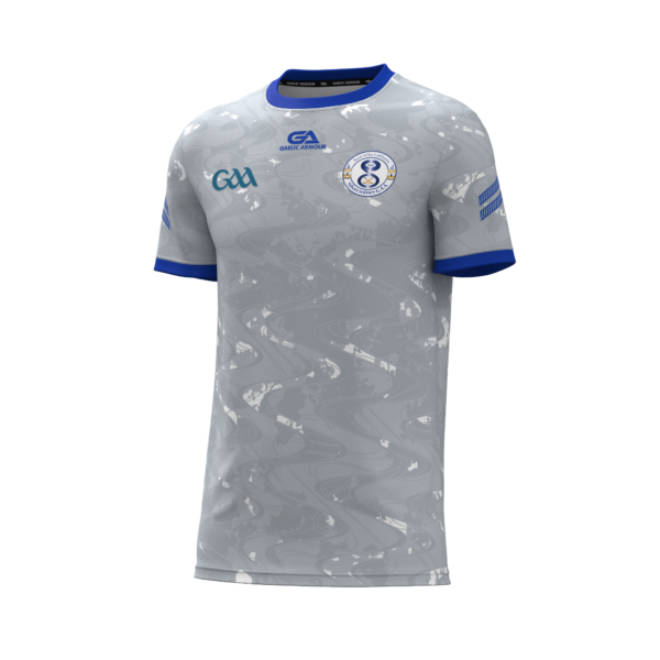 Silvermines GAA Gaelic Armour Training Jersey Grey/White/Royal (Adults / Kids)