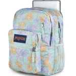 Jansport Big Student Back Pack School Bag 34L Faded Flowers - Image 3