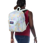 Jansport Big Student Back Pack School Bag 34L Faded Flowers - Image 2
