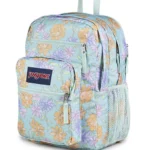 Jansport Big Student Back Pack School Bag 34L Faded Flowers - Image 5