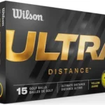 Wilson Ultra Distance Golf Ball Yellow (15 pack) - Image 3