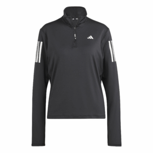 Own the Run Half-Zip Jacket Black/White (Women's) - XL