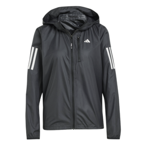 adidas Own the Run Lightweight Jacket Black/White (Womens)