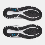 Under Armour UA Charge Pursuit 4 Running Shoe  Black / Electric Blue (Men’s) - Image 2