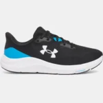 Under Armour UA Charge Pursuit 4 Running Shoe  Black / Electric Blue (Men’s) - Image 7