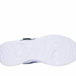 Skechers Heart Lights Running Shoe Denim Pink (Girls) - Image 3