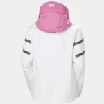 Helly Hansen Salt Inshore Sailing Jacket White/Pink (Women's) - Image 2