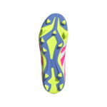 adidas Predator Club Firm/Multi-Ground Football Boots White/Lucid Pink/Lemon (Adults) - Image 4