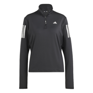 Own the Run Half-Zip Jacket Black/White (Women's)
