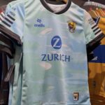 O'Neills Wexford GAA Training Jersey (Mint/Sky/black) - Image 3