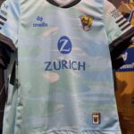 O'Neills Wexford GAA Training Jersey (Mint/Sky/black) - Image 2