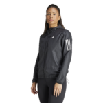 adidas Own the Run Lightweight Jacket Black/White (Womens) - Image 7