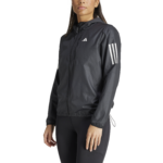adidas Own the Run Lightweight Jacket Black/White (Womens) - Image 6