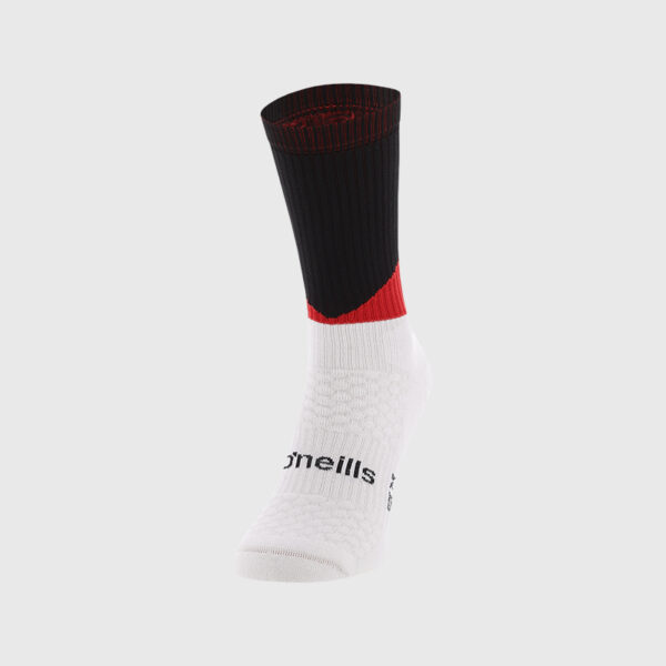 O’Neills Ion Midi Sock -BLACK/RED