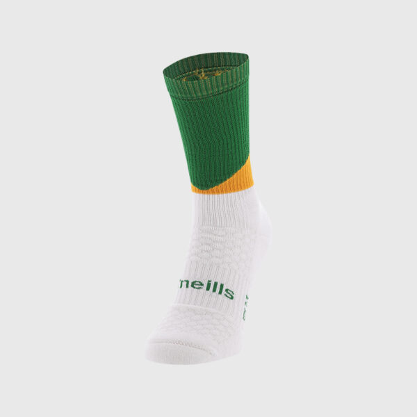 O’Neills Ion Midi Sock GREEN/AMBER