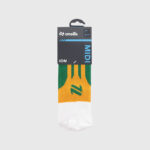 O’Neills Ion Midi Sock GREEN/AMBER - Image 2