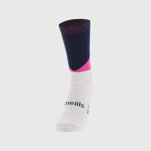 O’Neills Ion Midi Sock - Navy Sky Pink