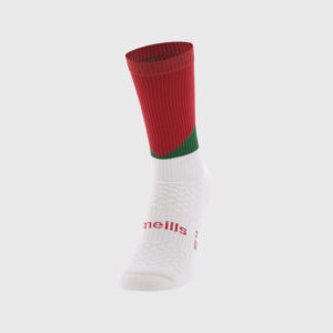 O’Neills Ion Midi Sock - RED GREEN