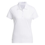 adidas Ult Golf Polo White (Women's) - Image 5