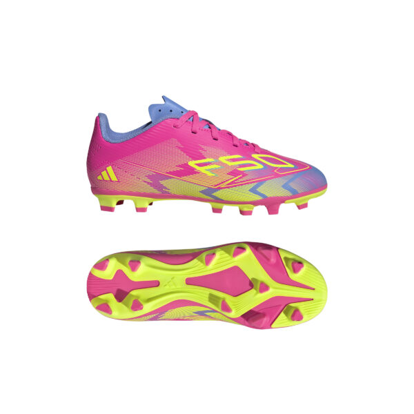adidas F50 Club FB/MG  Football Boot Pink/lucid pink/Blue Fusion (Kids)