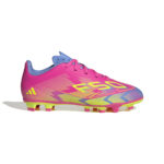 adidas F50 Club FB/MG  Football Boot Pink/lucid pink/Blue Fusion (Kids) - Image 2