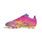 adidas F50 Club FB/MG  Football Boot Pink/lucid pink/Blue Fusion (Kids) - Image 5