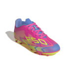 adidas F50 Club FB/MG  Football Boot Pink/lucid pink/Blue Fusion (Kids) - Image 6