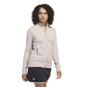 adidas Ultimate 365 Textured Golf Jacket  Taupe (Women's)