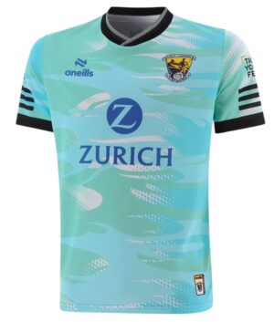 O'Neills Wexford GAA Training Jersey (Mint/Sky/black)