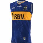 O'Neills Tipperary GAA Home Vest  Royal Amber (Adults) - Image 2