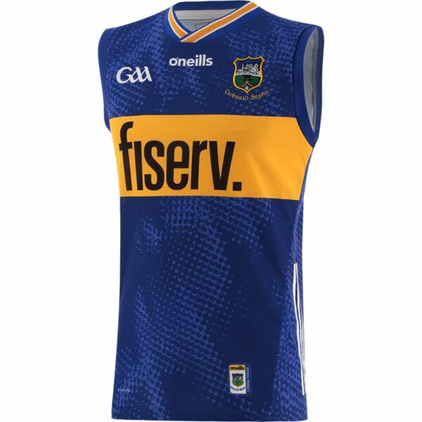 O'Neills Tipperary GAA Home Vest  Royal Amber (Adults)