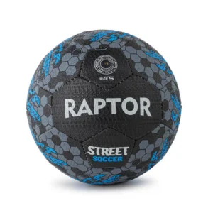 Raptor Street Soccer Ball  size 5 Black / Blue