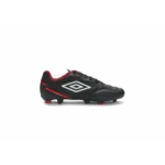Umbro Classico XIII Firm Ground Football Boots Black/Red/White (Adults) - Image 2