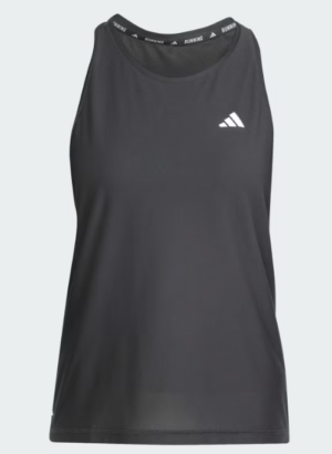 adidas Own the Run Tank Top Vest Black (Women's)