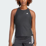 adidas Own the Run Tank Top Vest Black (Women's) - Image 4
