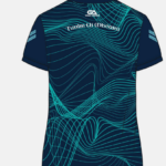 Toomevara Camogie Club Training Jersey Navy/Aqua (Kids) - Image 2