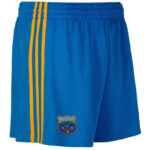 O'Neills GAA Ballina GAA Match Short Royal Amber Crested (Kids/Adults) - Image 2