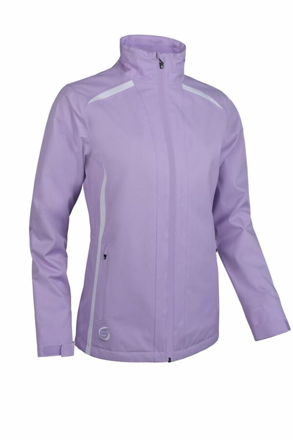 Sunderland s.Killy Waterproof Golf jacket (Women's) Lilac/white
