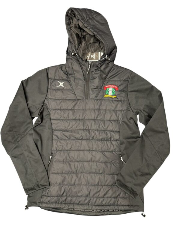 Nenagh Ormond Rugby Club - Gilbert Pro Active Quarter Zip Jacket Black