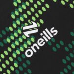 O'Neills Sligo GAA 2025 Short Sleeve Training Top Black/Lime (Kids/Adults) - Image 2