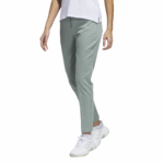adidas  Ultimate365 Twistweave Five Pocket Golf Pant Green/Silver (Women's) - Image 2