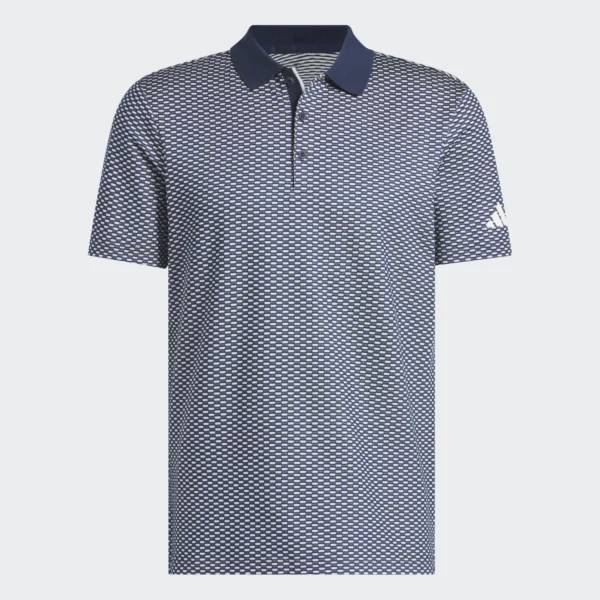 Adidas Golf Beyond Textured Polo Shirt (Men's) (Navy)