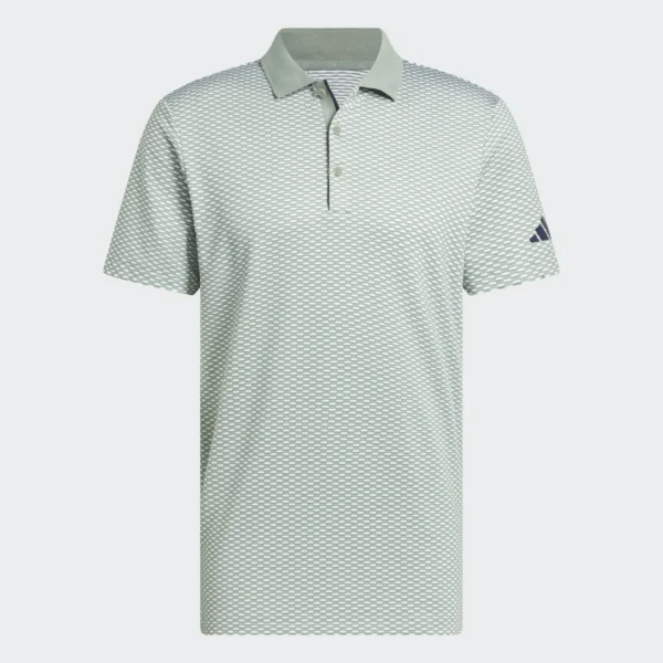 Adidas Golf Beyond Textured Polo Shirt (Men's) (Light green)