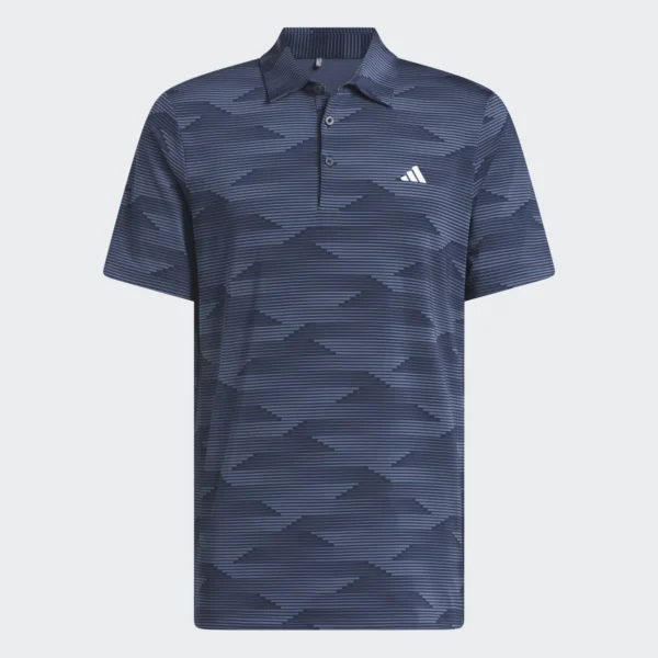 Adidas Golf Ultimate365 Speed Stripe Polo (Men's) (Col Navy / Pre Ink)